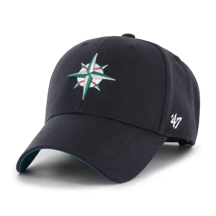 SEATTLE MARINERS MLB 23 Écusson latéral local MVP marine COOPERSTOW