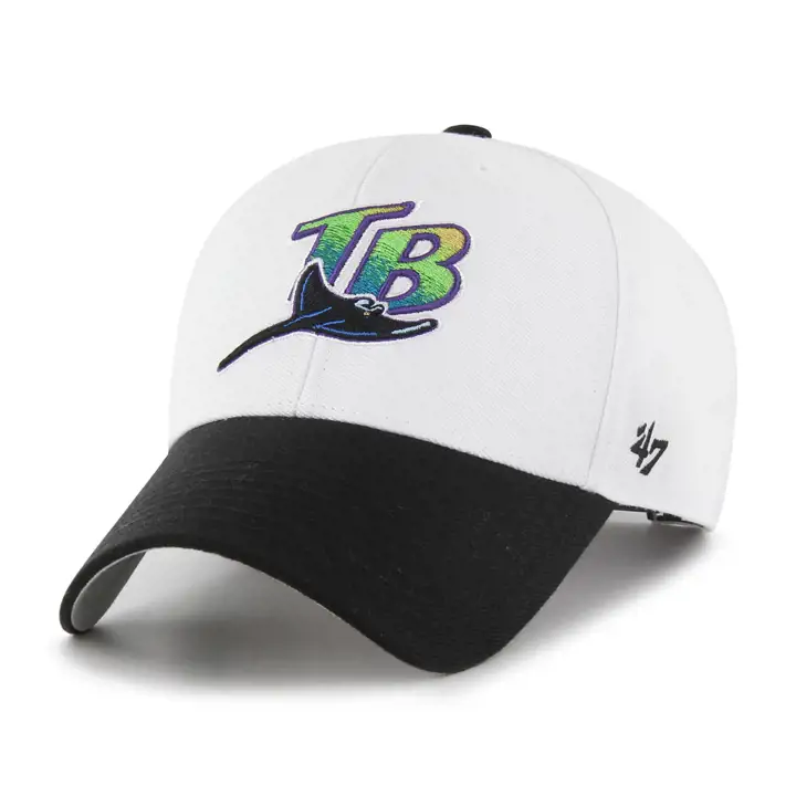 TAMPA BAY RAYS MLB 23 Écusson latéral local MVP BLC COOPERSTOWN