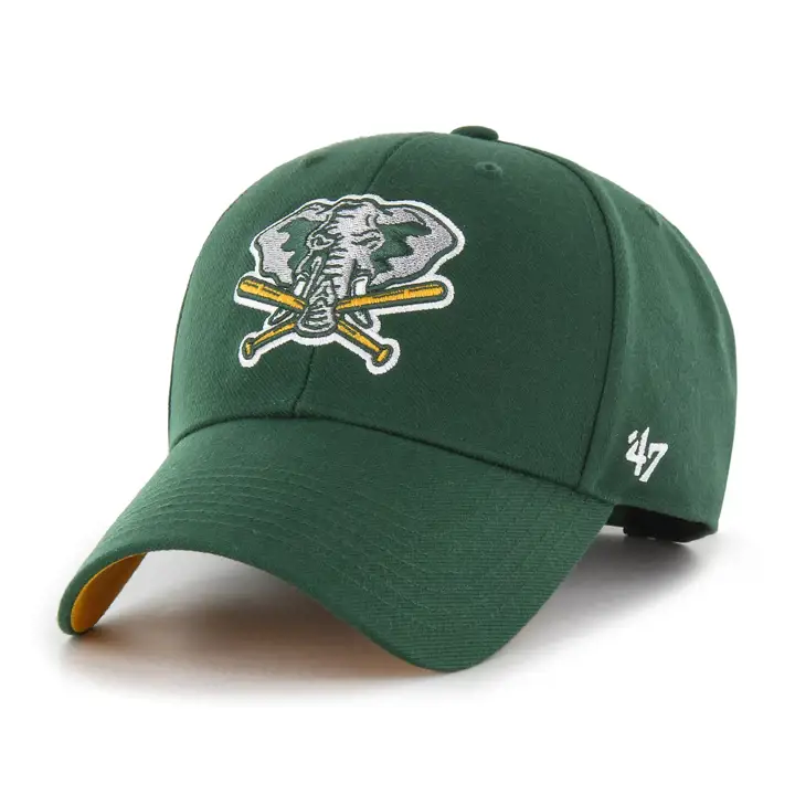 OAKLAND ATHLETICS MLB 23 Side Patch MVP DKGRN Coop