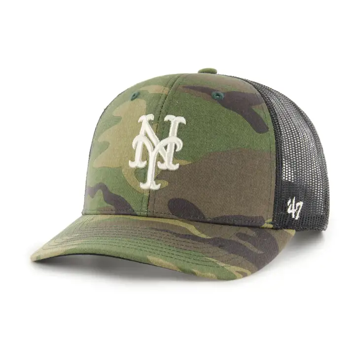 NEW YORK METS MLB Camionneur Camouflage  CAMO/NOIR