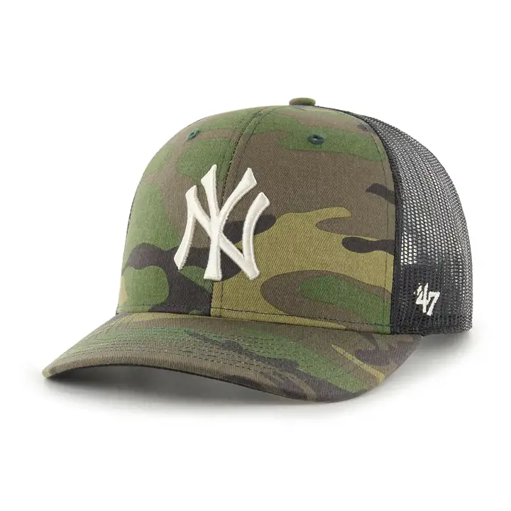 NEW YORK YANKEES Casquette trucker camouflage MLB CAMO/NOIR