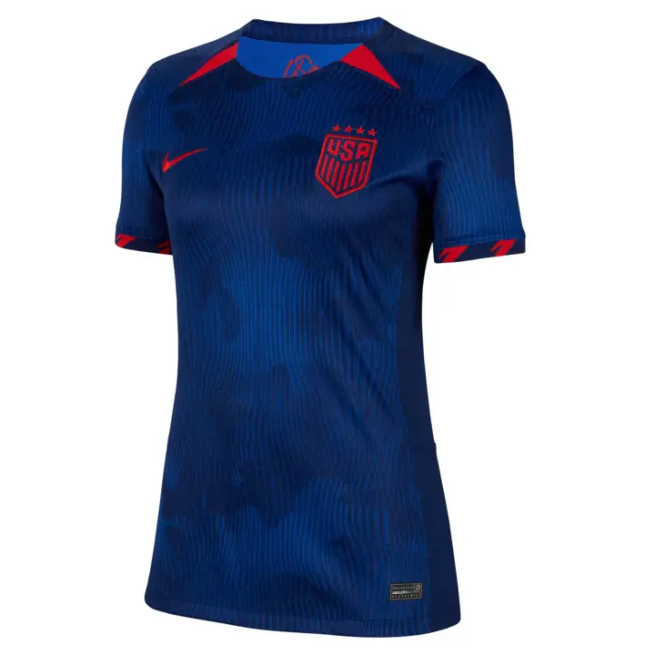 Maillot extérieur domicile de l'équipe nationale féminine de football des États-Unis 23 Bleu