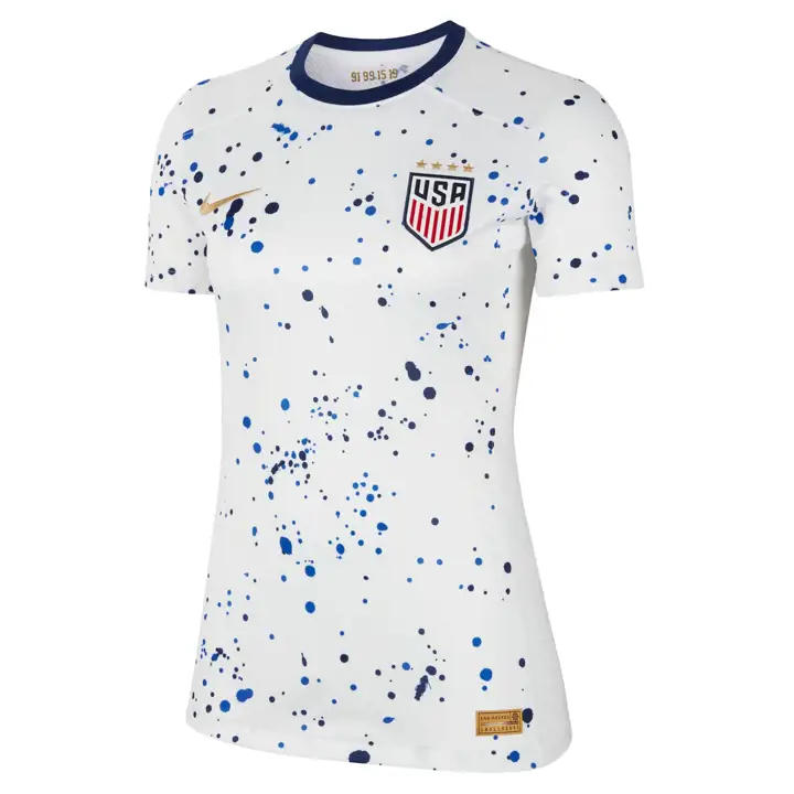 Maillot Domicile Equipe Nationale Féminine USA Soccer 23  Bln