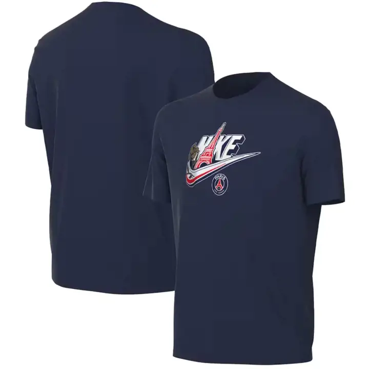 T-shirt Futura Junior Paris Saint-Germain Club Equipe - Marine