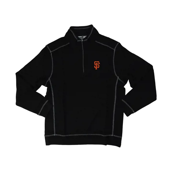 San Francisco Giants MLB TB Tobago Bay Demi-zip NOIR