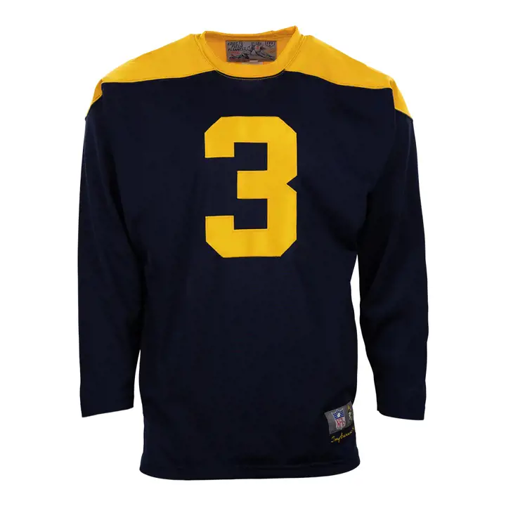 Maillot de football en durene Green Bay Packers 1948