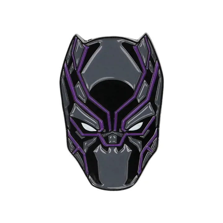 Broche Masque Black Panther