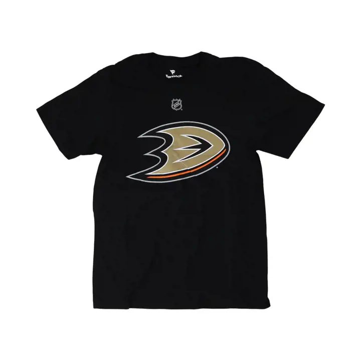 Anaheim Ducks NHL Authentic Stack N&N T-Shirt Trevor Zegras