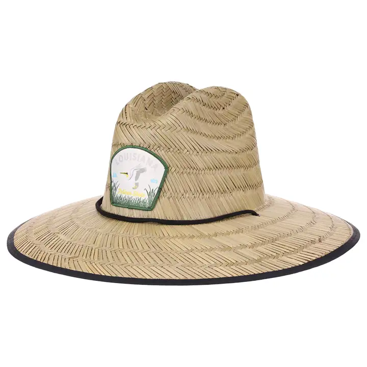 LOUISIANA Chapeau de paille croisière naturel
