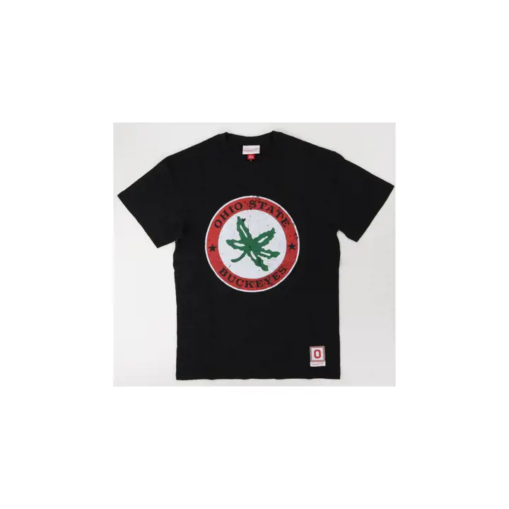 T-SHIRT OHIO STATE BUCKEYES NCAA LEGENDARY SLUB MANCHES COURTES 23