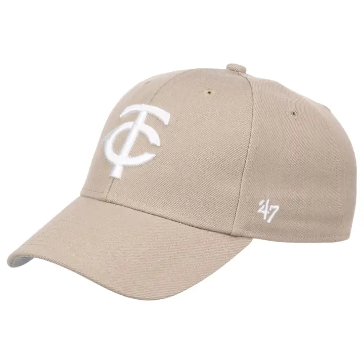 MINNESOTA TWINS MLB Casquette MVP Kaki/Blanc