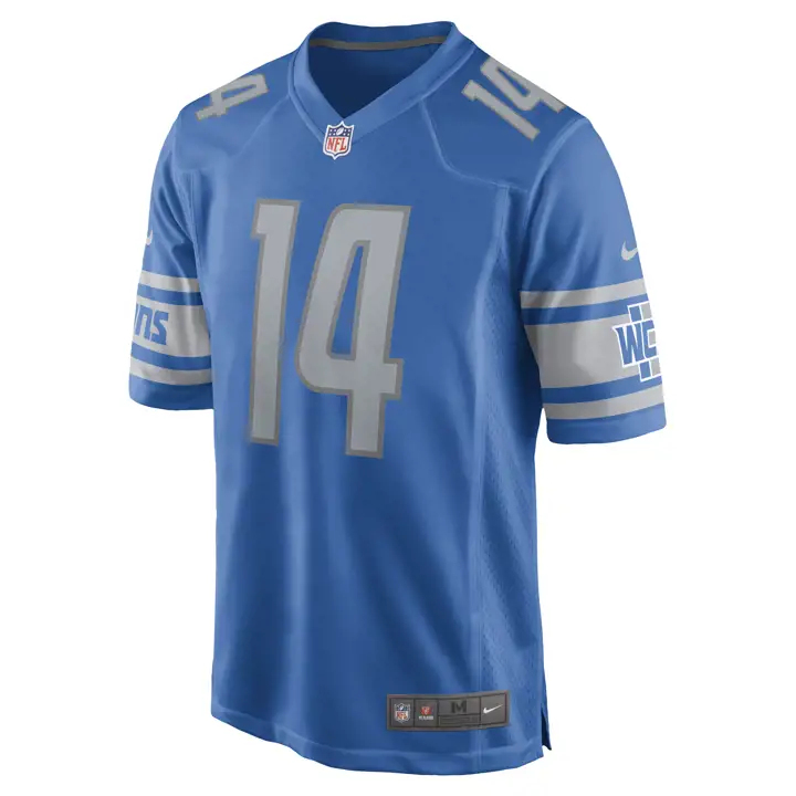 Maillot NFL LIONS Détroit Amon-Ra St Brown BLEU