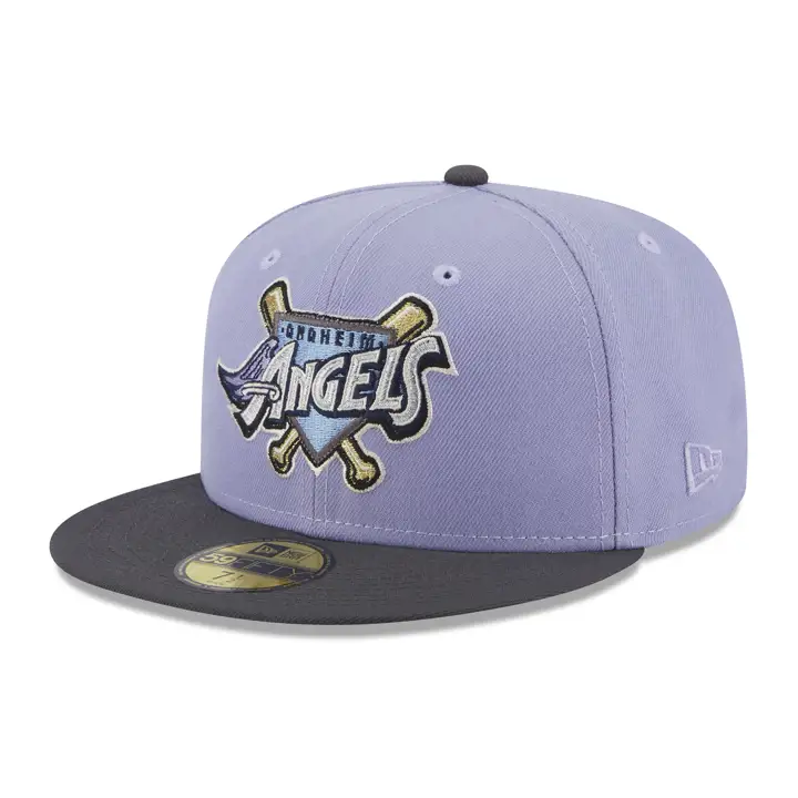 Casquette Anaheim Angels MLB Lavish Lavender 59FIFTY LAV/GRAPH/GRY