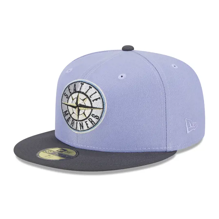 Seattle Mariners MLB Lavish Lavender 59FIFTY LAV/GRAPH/GRY