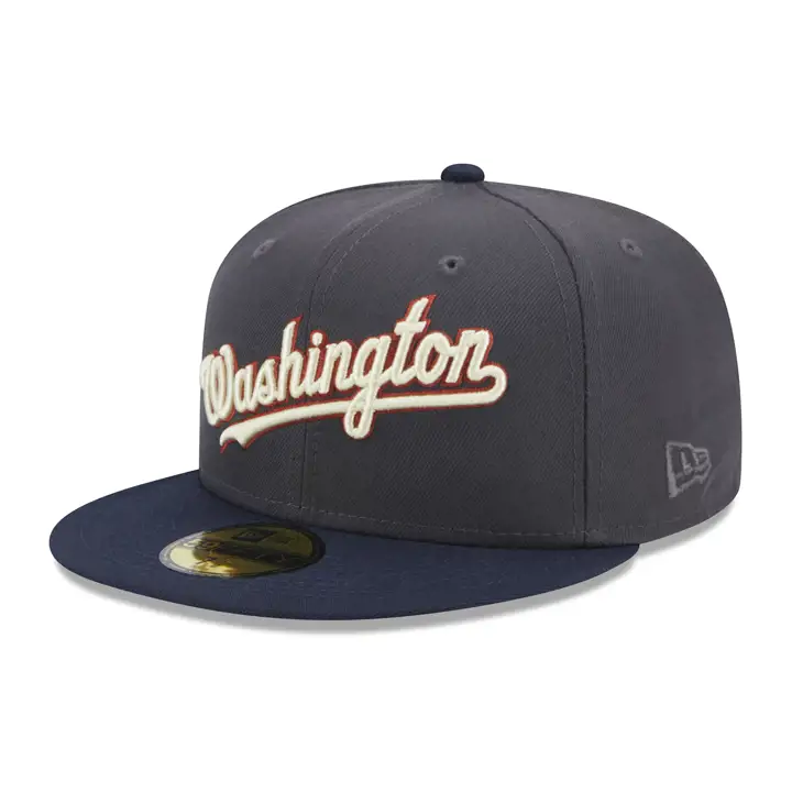 Casquette 59FIFTY Washington Nationals MLB Sea Fog GRAPH/NAVY/LGRN