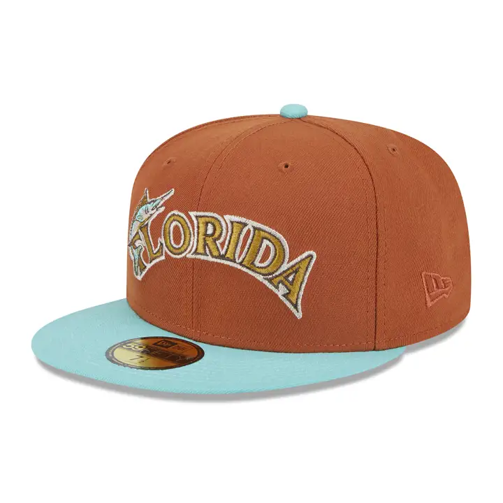 Casquette Florida Marlins MLB Groovy Pack 59FIFTY DKORG/LGRN/GRY