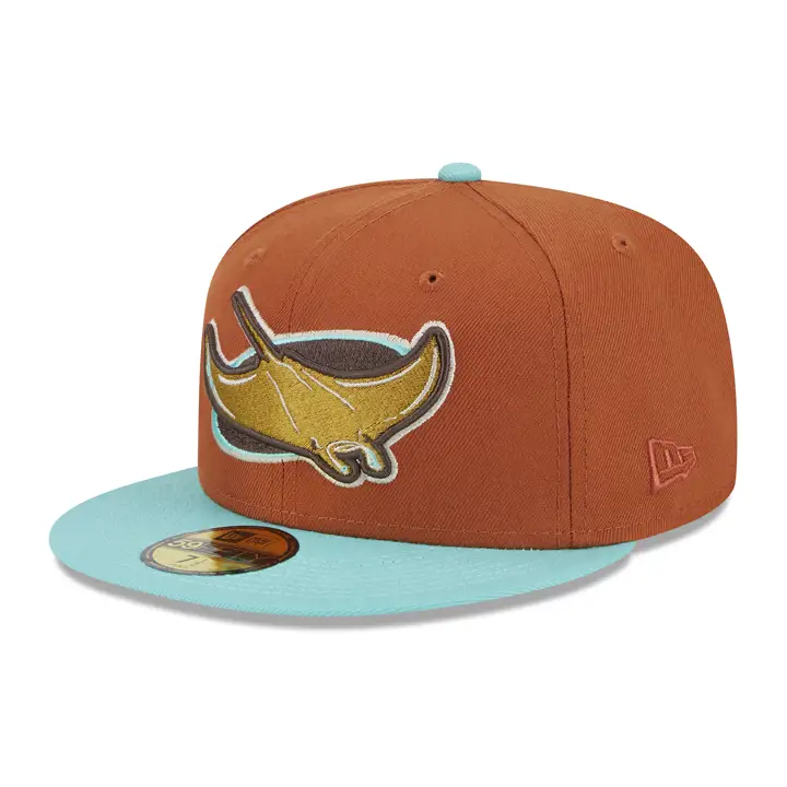 Casquette 59FIFTY Groovy Pack MLB des Tampa Bay Rays DKORG/LGRN/GRY