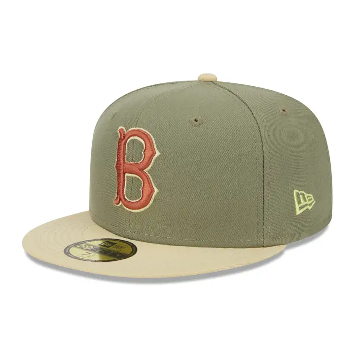 Casquette Boston Red Sox MLB Bark délavée 59FIFTY GRN/VEG GLD/DKORG