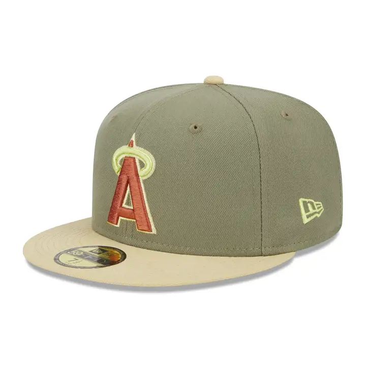 California Angels MLB Weathered Bark 59FIFTY VERT/OR VEG/OR FONC