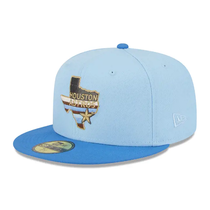 Houston Astros MLB Doscientos Downpour 59FIFTY SKBL/BLEU/RPA