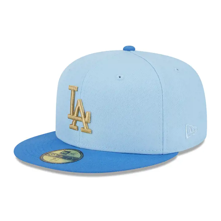 Los Angeles Dodgers MLB Doscientos Downpour 59FIFTY SKBL/BLEU