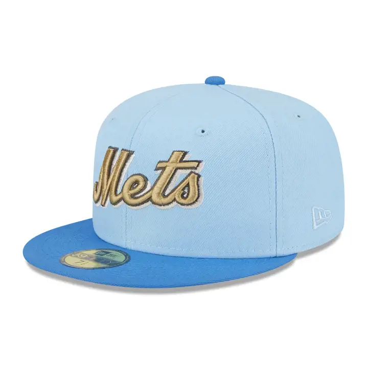 New York Mets MLB Doscientos Downpour 59FIFTY SKBL/BLEU/ROSE CLAIR