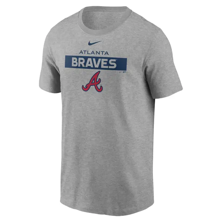T-shirt BRAVES MLB Prime Breakout Manches Courtes gris
