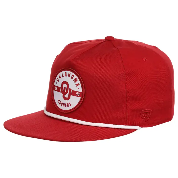 Oklahoma Sooners NCAA Corde de banque réglable ROUGE