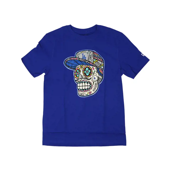T-shirt Casquette RBL Los Angeles Dodgers MLB NE Sugar Skull