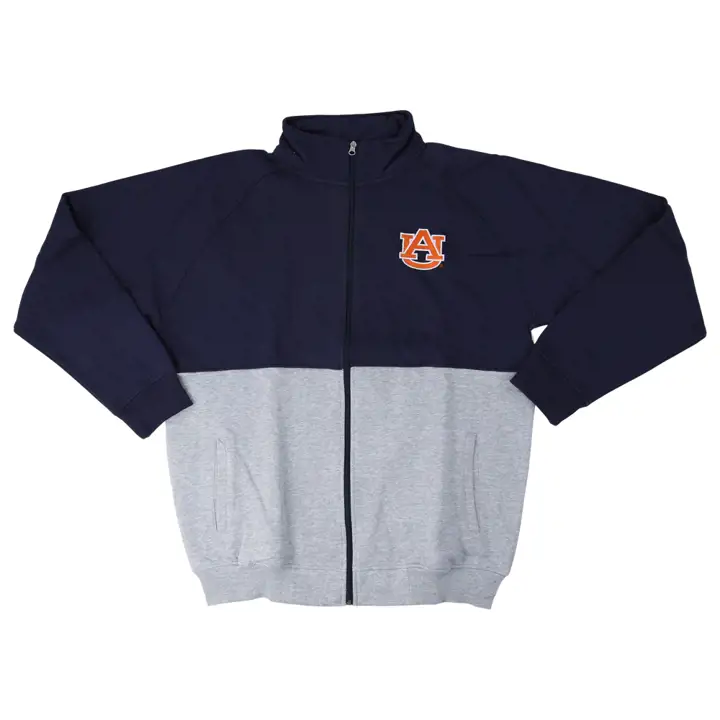 Auburn Tigers NCAA FULL ZIP FLCE JKT NAVY