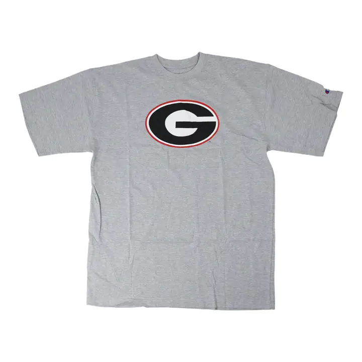 Géorgie Bulldogs NCAA M/C GRD LOGO POITRINE C PT H-GRIS