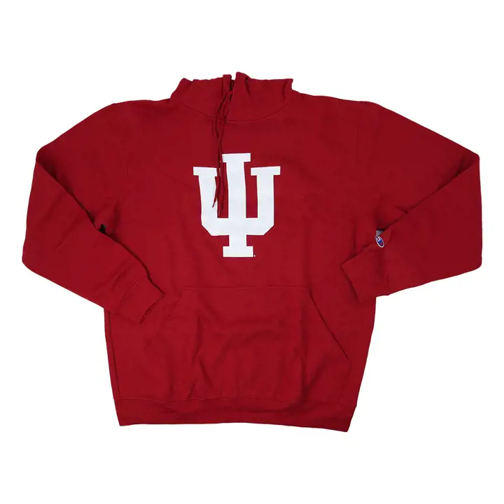 Indiana Hoosiers NCAA PO HOOD LRG LOGO CPATC ROUGE