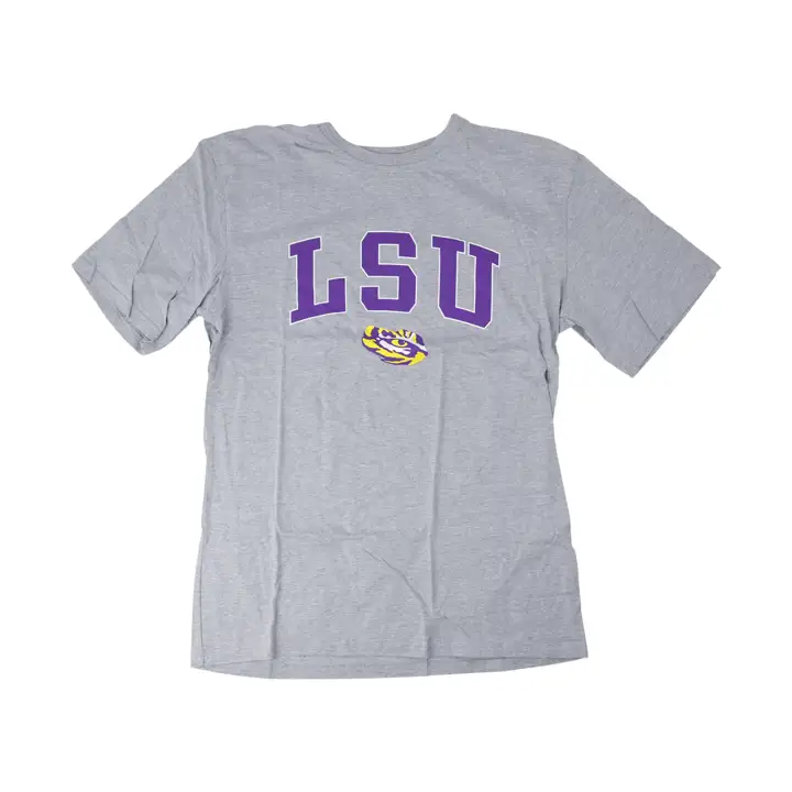 T-SHIRT COURT L.S.U. NCAA GRIS H