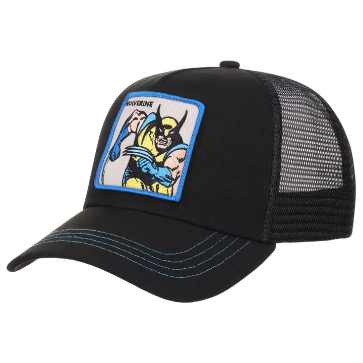 Wolverine Retro Casquette trucker Noire et bleue