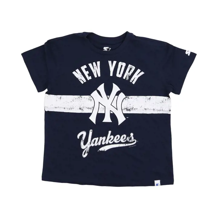 T-shirt Yankees MLB Starter Record Setter pour femme 23 marine