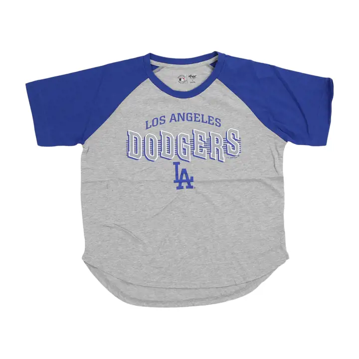T-shirt Femme MLB DODGERS Slugger 23 gris