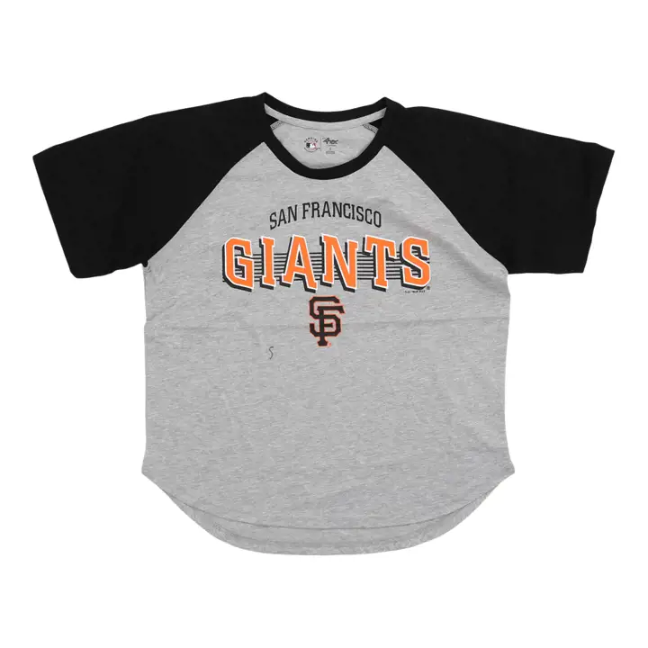 T-shirt à manches courtes SF GIANTS MLB Femme Slugger 23 gris