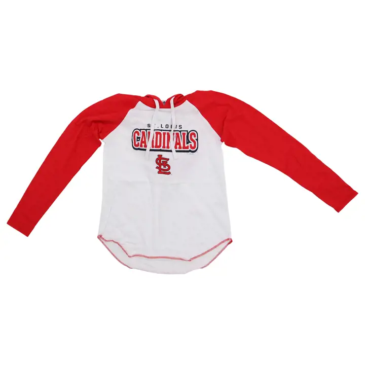 T-shirt à capuche manches longues MLB St. Louis Cardinals pour femme, règles du jeu 23
