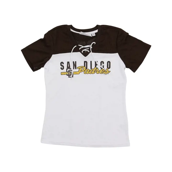 T-shirt Femme San Diego Padres MLB Wild Card 23 BLANC