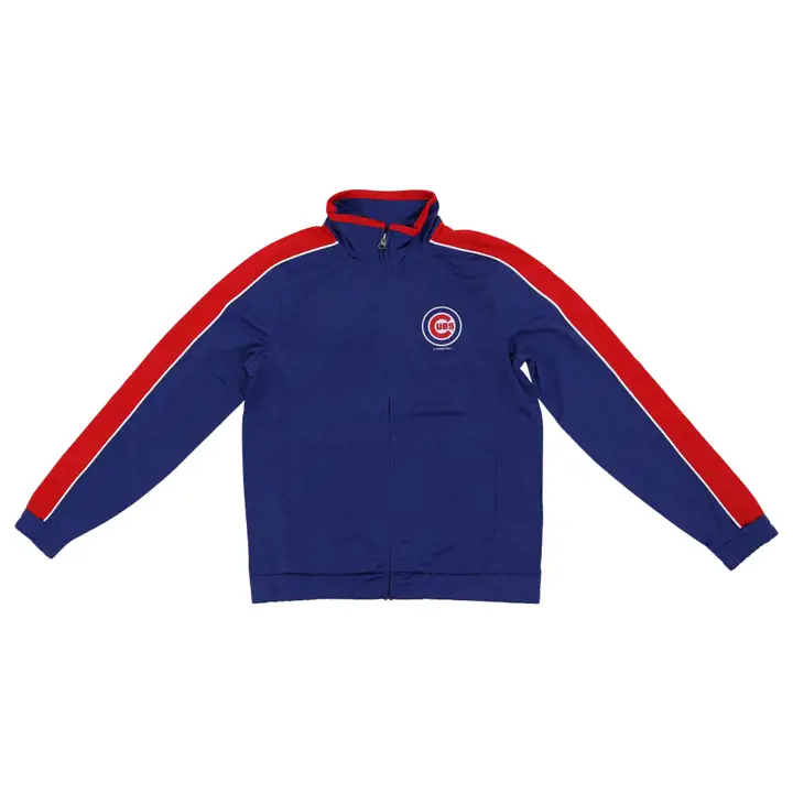 Veste de survêtement Chicago Cubs MLB pour femme – Victoire de l'équipe 23 RBL/RED