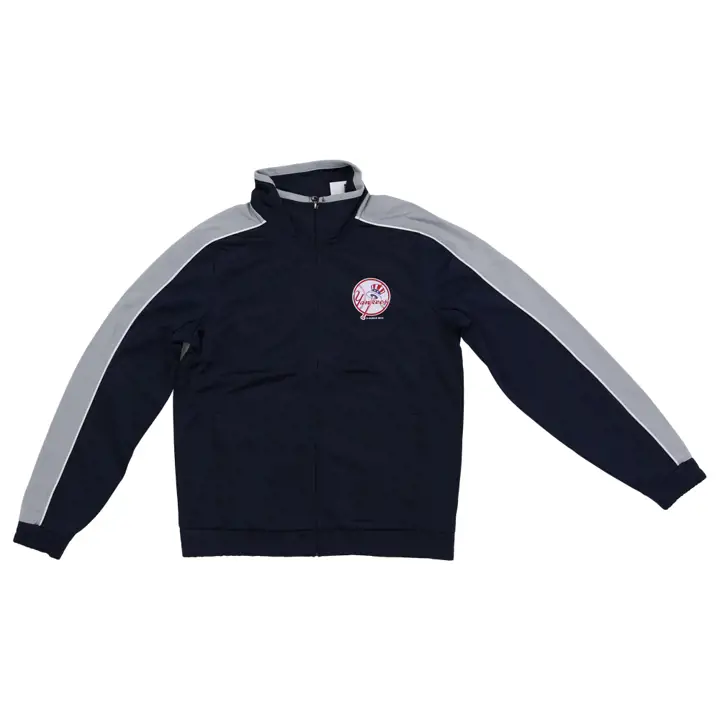 Veste de survêtement MLB New York Yankees pour femme Team Win 23 MARINE/G
