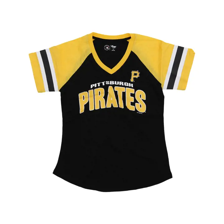 T-shirt femme manches courtes Pittsburgh Pirates MLB 23 BLK