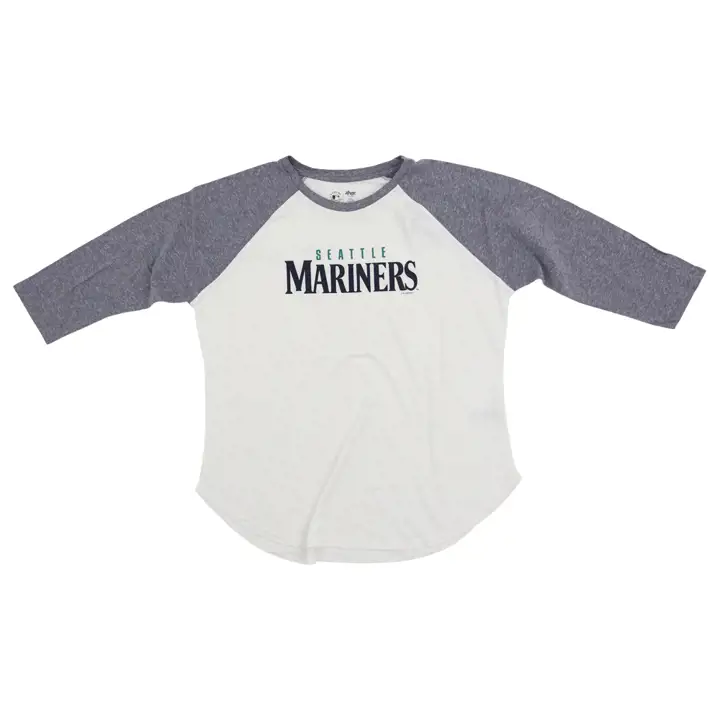 Seattle Mariners MLB Femme Tout Étoiles Raglan 23 BLANC