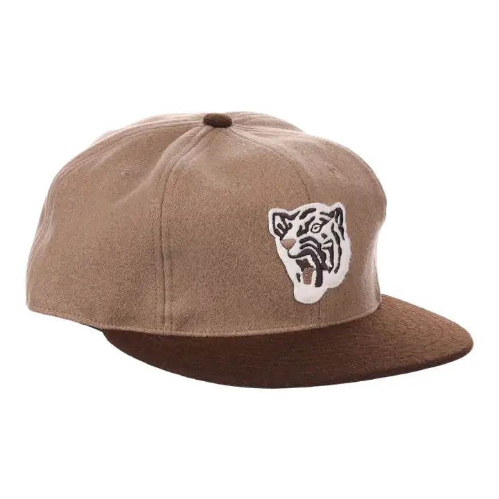 Casquette Osaka Tigers d'inspiration vintage kaki/marron