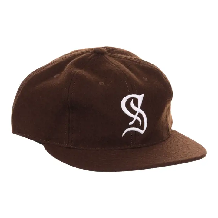 Casquette marron Santurce Cangrejeros d'inspiration vintage