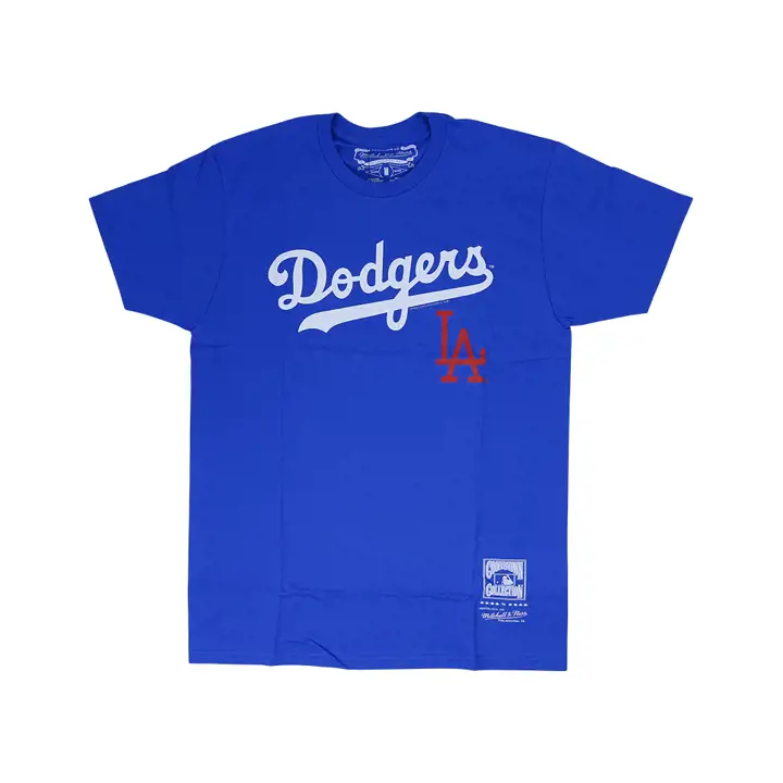 T-shirt DODGERS MLB M&N Coop Tradition rbl