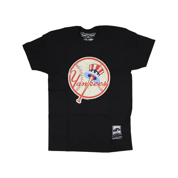 T-shirt Tradition Coop MLB Yankees M&N noir