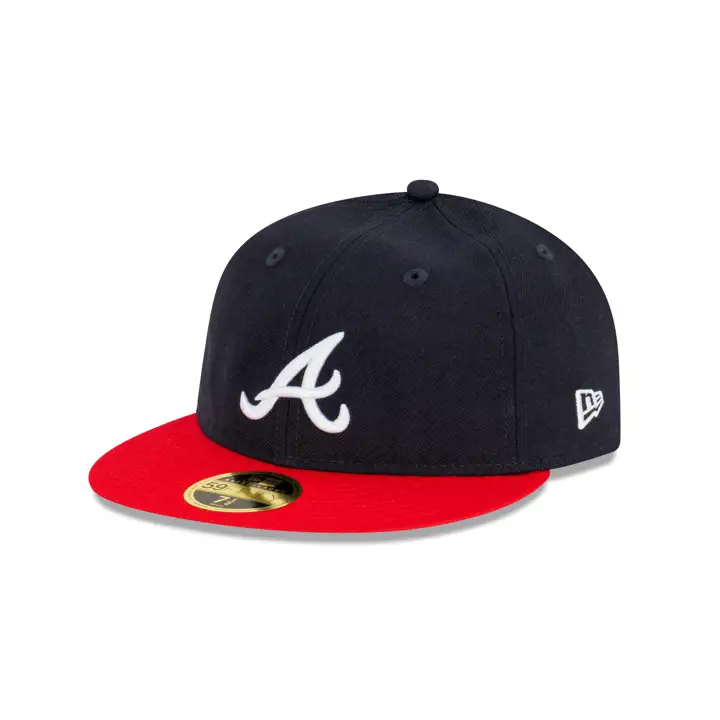 ATLANTA BRAVES MLB ANNIVERSARY CO 5950RC NAVY