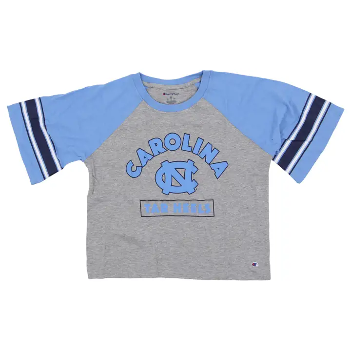 T-shirt court à manches raglan North Carolina Tar Heels NCAA pour femme 22