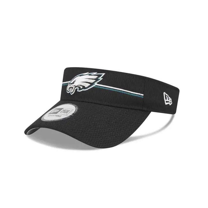 Casquette de visière d'entraînement NFL Philadelphia Eagles 23 GRN